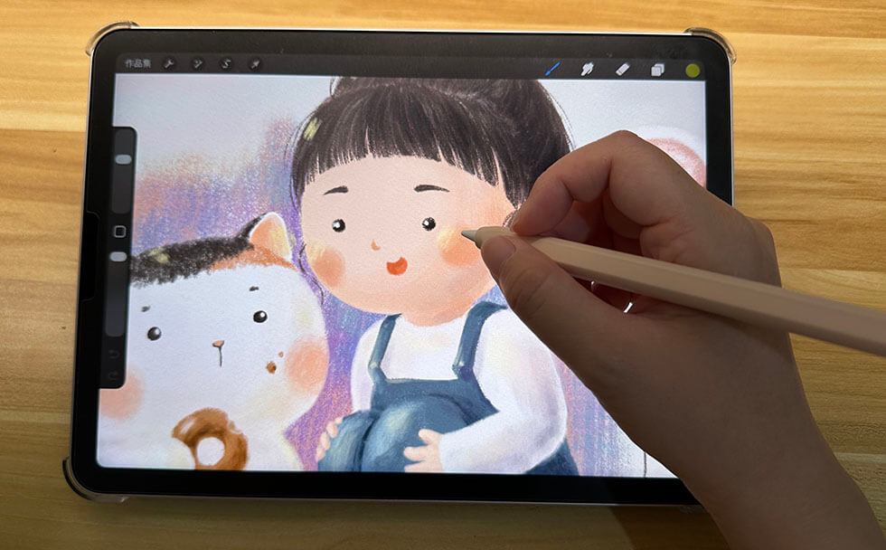 ipad畫畫示意圖